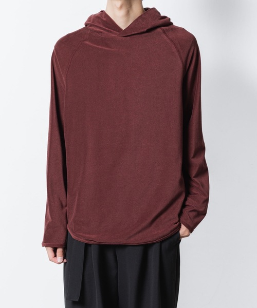 ATTACHMENT（アタッチメント）の「CO/PE ハイゲージパイル フーデッドプルオーバー / CO/PE HIGH GAUGE PILE HOODED PULLOVER（パーカー・メンズ・ライトベージュ/ブラウン系/ブラック・2/1/3）」の11枚目の写真