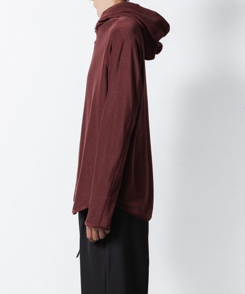 ATTACHMENT（アタッチメント）の「CO/PE ハイゲージパイル フーデッドプルオーバー / CO/PE HIGH GAUGE PILE HOODED PULLOVER（パーカー・メンズ・ライトベージュ/ブラウン系/ブラック・2/1/3）」の13枚目の写真