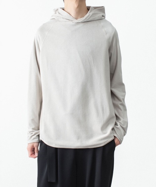 ATTACHMENT(アタッチメント)の「CO/PE ハイゲージパイル フーデッドプルオーバー / CO/PE HIGH GAUGE PILE HOODED PULLOVER(パーカー・メンズ・ライトベージュ/ブラウン系/ブラック・2/1/3/4)」の13枚目の写真