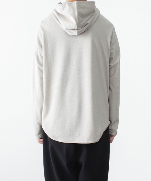 ATTACHMENT(アタッチメント)の「CO/PE ハイゲージパイル フーデッドプルオーバー / CO/PE HIGH GAUGE PILE HOODED PULLOVER(パーカー・メンズ・ライトベージュ/ブラウン系/ブラック・2/1/3/4)」の16枚目の写真