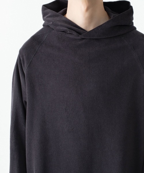 ATTACHMENT(アタッチメント)の「CO/PE ハイゲージパイル フーデッドプルオーバー / CO/PE HIGH GAUGE PILE HOODED PULLOVER(パーカー・メンズ・ライトベージュ/ブラウン系/ブラック・2/1/3/4)」の12枚目の写真