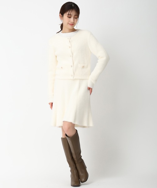 セール】シャギーAラインニットスカート/MM437205（スカート）｜MISCH