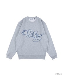 【公式】トムとジェリー MLE<TOM and JERRY> クルーネックスウェットシャツ トム