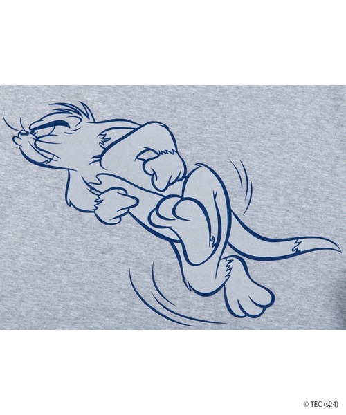 【公式】トムとジェリー MLE＜TOM and JERRY＞ クルーネックスウェットシャツ トム（スウェット）｜TOM&JERRY（トムアンドジェリー）