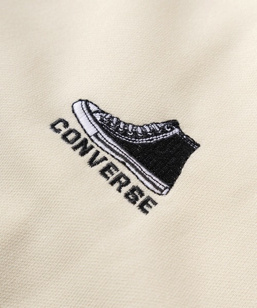 CONVERSE(コンバース)の「【CONVERSE/コンバース】チャックテイラー ワンポイントロゴ刺繍 サイドライン&バイカラー トラックジャケット/ジャージ/ビッグシルエット(ジャージ・メンズ・アイボリー/ネイビー×ホワイト/サンドベージュ/クリーム/ブラック×ホワイト/グレイッシュベージュ・M/L/XL)」の12枚目の写真