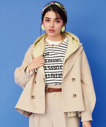 【JETSET SOLO PLUS】2WAYツイルショートトレンチコート
