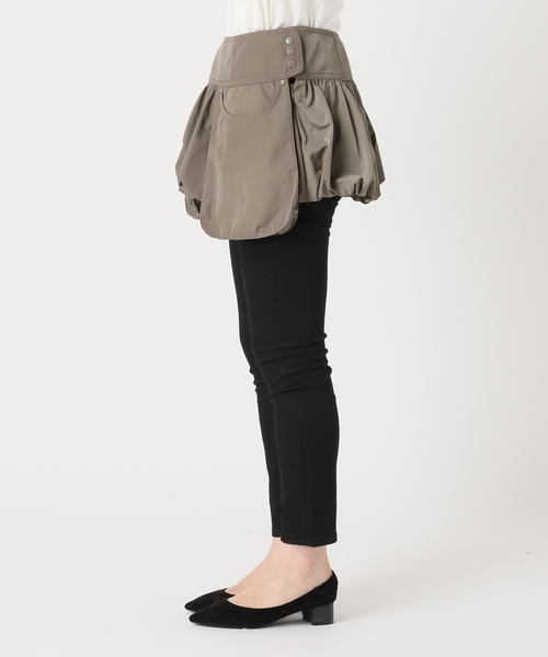LOW CLASSIC（ロウ　クラシック）の「【LOW CLASSIC/ロウ・クラシック】 BUBBLE MINI SKIRT LW243SK01（スカート・レディース・グレー系その他・SMALL）」の10枚目の写真