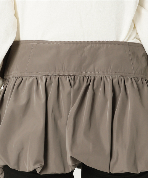 LOW CLASSIC（ロウ　クラシック）の「【LOW CLASSIC/ロウ・クラシック】 BUBBLE MINI SKIRT LW243SK01（スカート・レディース・グレー系その他・SMALL）」の12枚目の写真