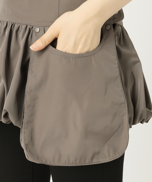 LOW CLASSIC（ロウ　クラシック）の「【LOW CLASSIC/ロウ・クラシック】 BUBBLE MINI SKIRT LW243SK01（スカート・レディース・グレー系その他・SMALL）」の15枚目の写真