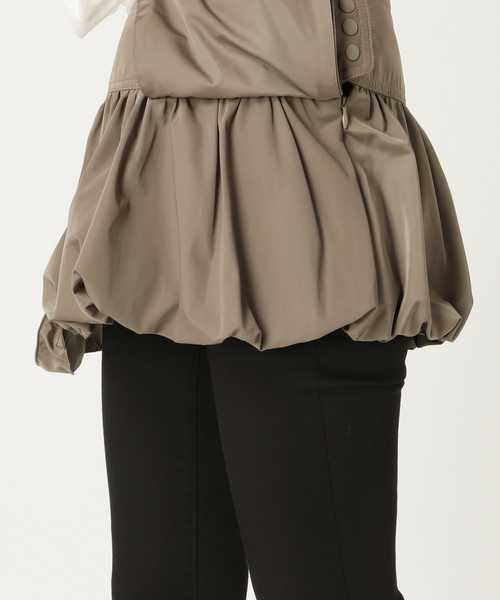 LOW CLASSIC（ロウ　クラシック）の「【LOW CLASSIC/ロウ・クラシック】 BUBBLE MINI SKIRT LW243SK01（スカート・レディース・グレー系その他・SMALL）」の16枚目の写真