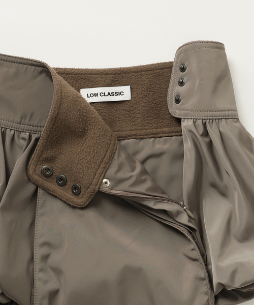 LOW CLASSIC（ロウ　クラシック）の「【LOW CLASSIC/ロウ・クラシック】 BUBBLE MINI SKIRT LW243SK01（スカート・レディース・グレー系その他・SMALL）」の20枚目の写真