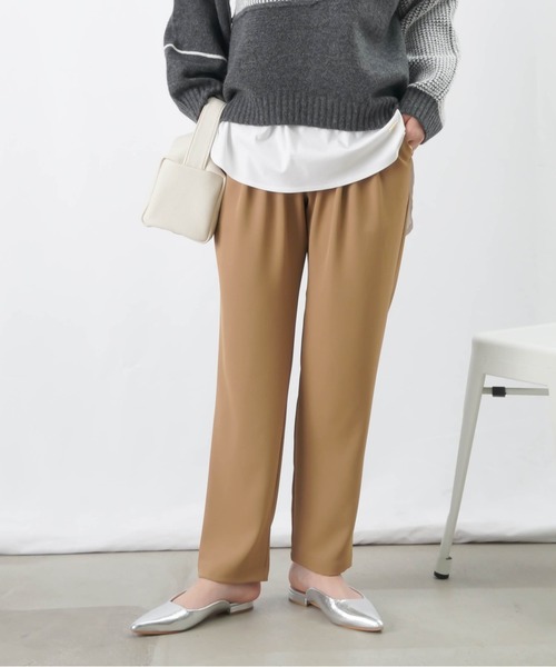 LUCA/LADY LUCK LUCA(ルカ/レディラックルカ)の「LC/LLL ストレッチテーパードパンツ(その他パンツ・レディース・チャコールグレー/ブラック/ベージュ・36/38)」の22枚目の写真