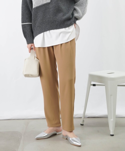 LUCA/LADY LUCK LUCA(ルカ/レディラックルカ)の「LC/LLL ストレッチテーパードパンツ(その他パンツ・レディース・チャコールグレー/ブラック/ベージュ・36/38)」の17枚目の写真