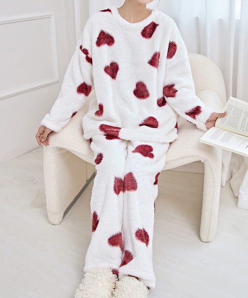 Gepetto's Dream ハート柄ルームウェアセット Gepetto's Dream ハート柄ルームウェアセット