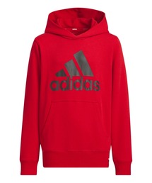 adidas（アディダス）の「アディダス adidas キッズ エッセンシャルズ プラス ルーズフィット ビッグロゴ フレンチテリー プルオーバーパーカー（パーカー）」