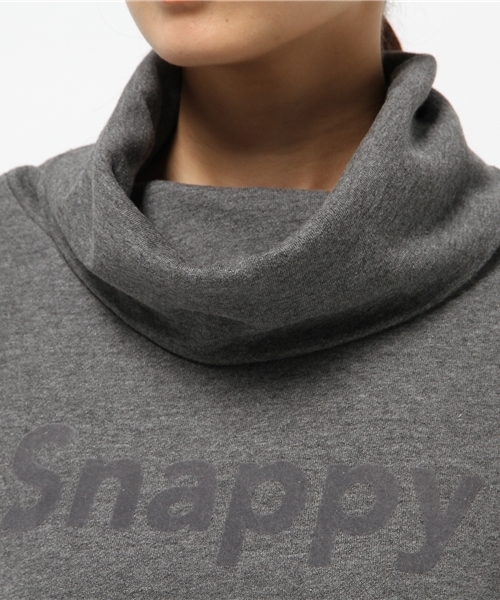 ikka（イッカ）の「ボリュームネックカットソーワンピース（ワンピース・レディース・オリーブ/ネイビー/チャコールグレー・LARGE/MEDIUM）」の7枚目の写真