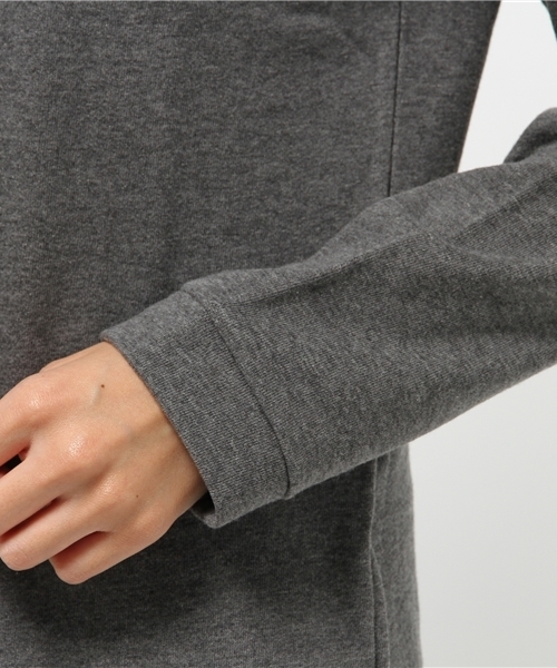 ikka（イッカ）の「ボリュームネックカットソーワンピース（ワンピース・レディース・オリーブ/ネイビー/チャコールグレー・LARGE/MEDIUM）」の8枚目の写真