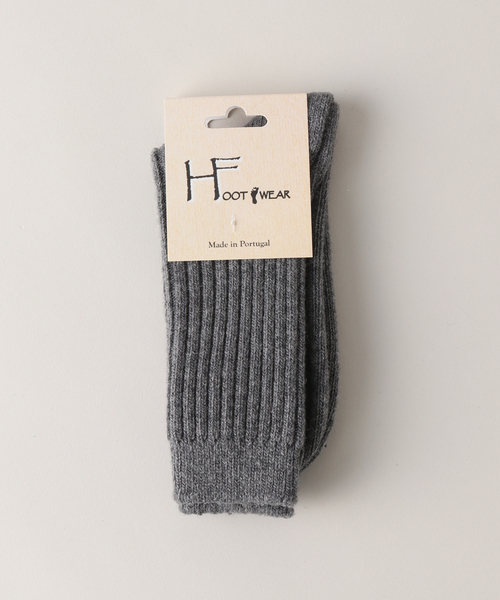 H FOOT WEAR（エイチフットウェア）の「【H FOOT WEAR/エイチ フットウェア】SOX：靴下（ソックス/靴下・レディース・ブラウン/レッド/アイボリー/チャコールグレー・FREE）」の3枚目の写真