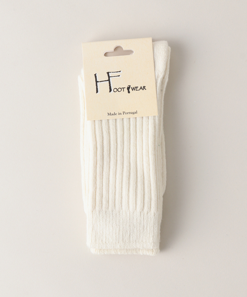 H FOOT WEAR（エイチフットウェア）の「【H FOOT WEAR/エイチ フットウェア】SOX：靴下（ソックス/靴下・レディース・ブラウン/レッド/アイボリー/チャコールグレー・FREE）」の2枚目の写真