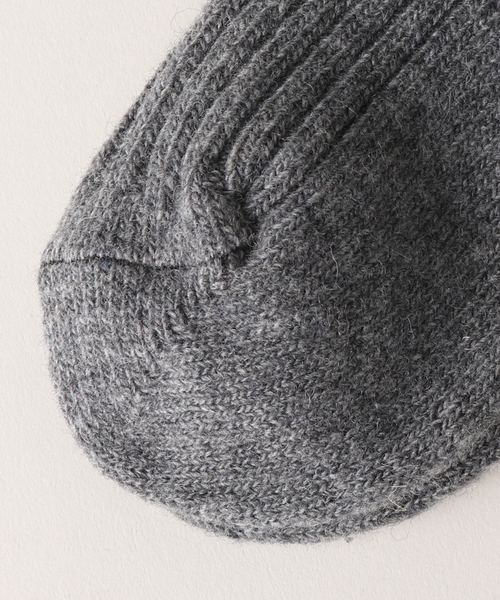 H FOOT WEAR（エイチフットウェア）の「【H FOOT WEAR/エイチ フットウェア】SOX：靴下（ソックス/靴下・レディース・ブラウン/レッド/アイボリー/チャコールグレー・FREE）」の5枚目の写真