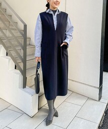 NOLLEY’S Sophi | ◇【WEB限定カラーあり】《手洗い可能》ダブルジャージジャンスカ(ワンピース)
