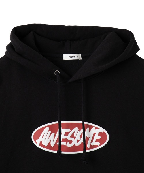 WEGO(ウィゴー)の「WEGO/リラックスフィットオーバルロゴパーカー(パーカー・メンズ・ブラック/杢グレー・MEDIUM/LARGE)」の15枚目の写真