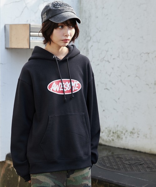 WEGO(ウィゴー)の「WEGO/リラックスフィットオーバルロゴパーカー(パーカー・メンズ・ブラック/杢グレー・MEDIUM/LARGE)」の20枚目の写真