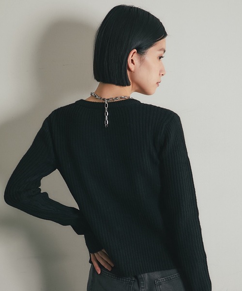 フロントホックニットカーディガン（ニット/セーター）｜ANOTHER S