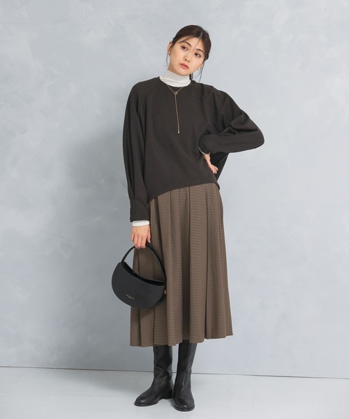 URBAN RESEARCH ROSSO / アーバンリサーチ ロッソ ウール混タックスリーブスウェット セール】ウール混タックスリーブスウェット（スウェット
