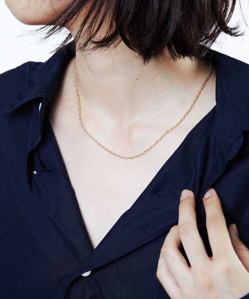 XOLO(ショロ)の「XOLO Marina Link Necklace(ネックレス・メンズ・ゴールド・50)」の11枚目の写真
