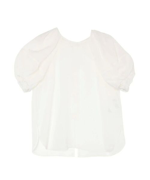 OUNNOUN（オウンノウン）の「【OUNNOUN】バルーンスリーブシアーブラウス（シャツ/ブラウス・レディース・ホワイト/ミント/ブラック・FREE）」の2枚目の写真