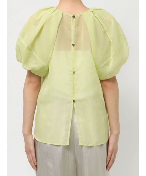 OUNNOUN（オウンノウン）の「【OUNNOUN】バルーンスリーブシアーブラウス（シャツ/ブラウス・レディース・ホワイト/ミント/ブラック・FREE）」の15枚目の写真