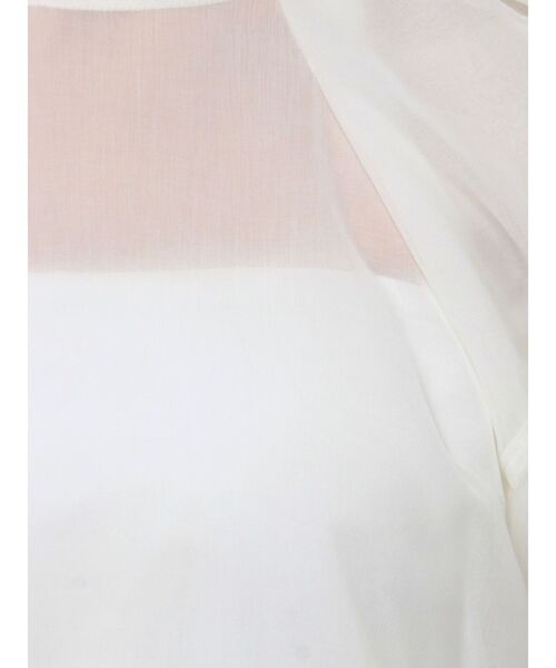 OUNNOUN（オウンノウン）の「【OUNNOUN】バルーンスリーブシアーブラウス（シャツ/ブラウス・レディース・ホワイト/ミント/ブラック・FREE）」の9枚目の写真