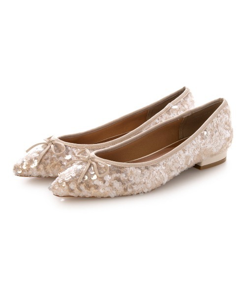 EVOL（イーボル）の「【軽量・ふかふか】ポインテッドバレエ IY5641（バレエシューズ・レディース・ブラック/シルバー/ベージュ/ドット・22.0cm/22.5cm/23.0cm/23.5cm/24.0cm/24.5cm/25.0cm）」の19枚目の写真