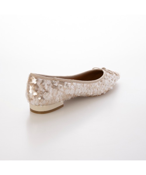 EVOL（イーボル）の「【軽量・ふかふか】ポインテッドバレエ IY5641（バレエシューズ・レディース・ブラック/シルバー/ベージュ/ドット・22.0cm/22.5cm/23.0cm/23.5cm/24.0cm/24.5cm/25.0cm）」の21枚目の写真