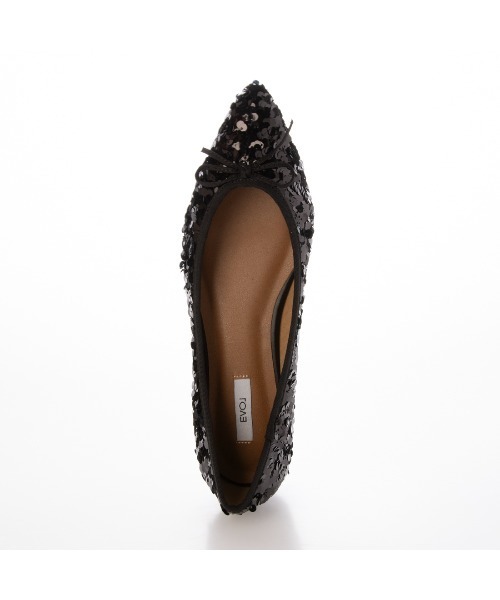 EVOL（イーボル）の「【軽量・ふかふか】ポインテッドバレエ IY5641（バレエシューズ・レディース・ブラック/シルバー/ベージュ/ドット・22.0cm/22.5cm/23.0cm/23.5cm/24.0cm/24.5cm/25.0cm）」の17枚目の写真