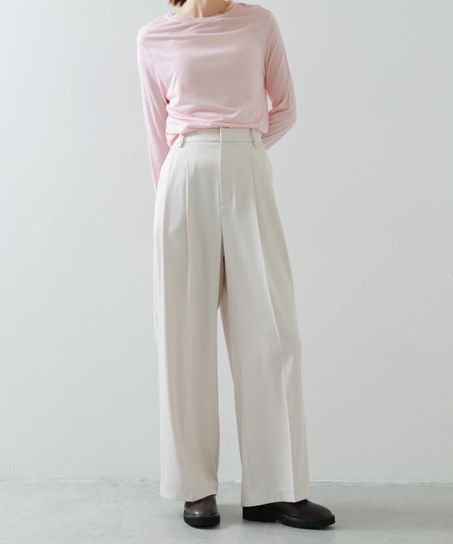 セール】ルーズタックスラックス（その他パンツ）｜SENSE OF PLACE by