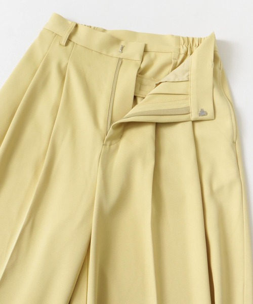 SENSE OF PLACE by URBAN RESEARCH（センスオブプレイスバイアーバンリサーチ）の「ルーズタックスラックス（その他パンツ・レディース・ライトベージュ/チャコールグレー/イエロー・SMALL/MEDIUM/LARGE）」の16枚目の写真