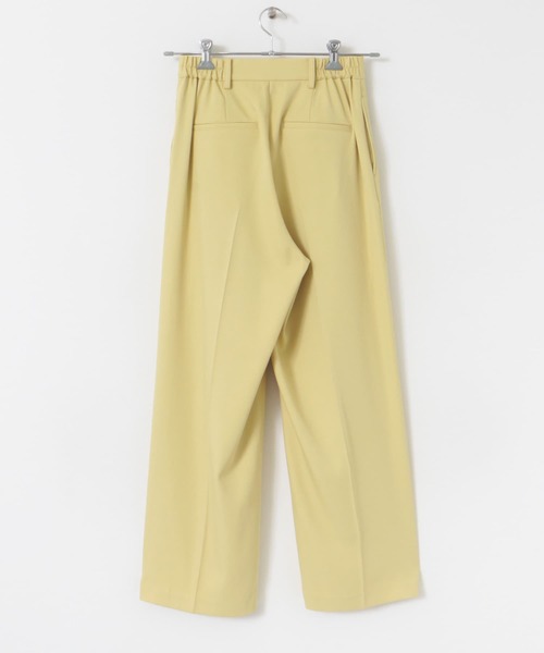 SENSE OF PLACE by URBAN RESEARCH（センスオブプレイスバイアーバンリサーチ）の「ルーズタックスラックス（その他パンツ・レディース・ライトベージュ/チャコールグレー/イエロー・SMALL/MEDIUM/LARGE）」の17枚目の写真