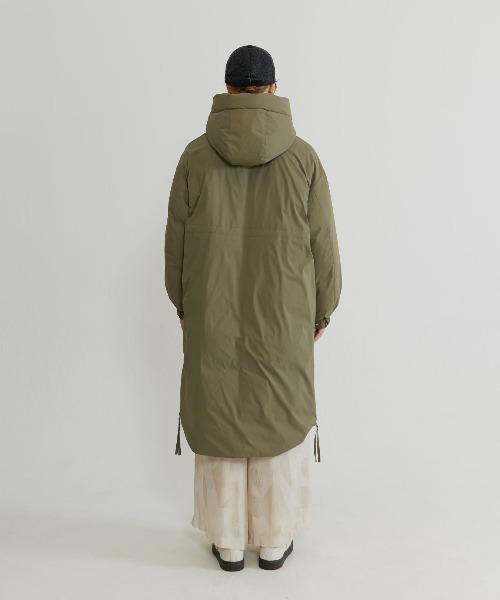 YOSOOU/ヨソオウ】2way Collar Mulitary Design long Coat/ダウン