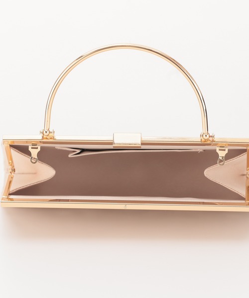 haremode（ハレモード）の「刺繍デザイン パーティ オケージョン バッグ（クラッチバッグ・レディース・ベージュ/ブラック/シルバー・FREE）」の12枚目の写真