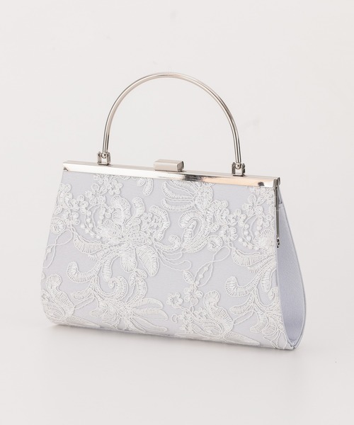 haremode（ハレモード）の「刺繍デザイン パーティ オケージョン バッグ（クラッチバッグ・レディース・ベージュ/ブラック/シルバー・FREE）」の18枚目の写真