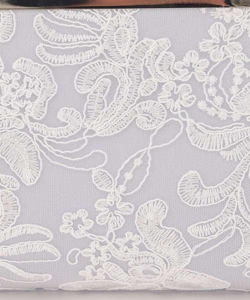 haremode（ハレモード）の「刺繍デザイン パーティ オケージョン バッグ（クラッチバッグ・レディース・ベージュ/ブラック/シルバー・FREE）」の21枚目の写真