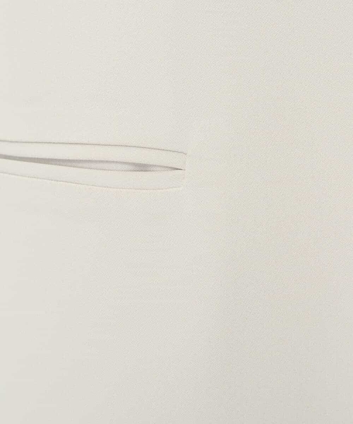 a.v.v(アーヴェヴェ)の「【洗える/イージーケア】異素材切り替えサイドスリットジレ【セットアップ対応】(その他アウター・レディース・グレー系その他/ブラック・36/38/40)」の4枚目の写真