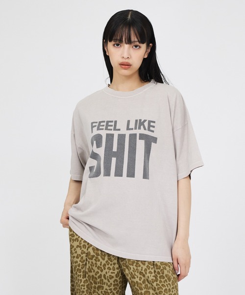 REMI RELIEF(レミレリーフ)の「再追加【REMI RELIEF / レミ レリーフ】FRONT MESSAGE BIGTシャツシリーズ/ユニセックス(Tシャツ/カットソー・メンズ・ベージュ系その他/ベージュ系その他2/ホワイト系その他/ブラック系その他/ホワイト系その他2/ブラック系その他2・L/XL/M)」の1枚目の写真