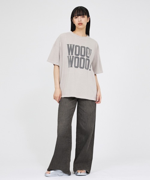 REMI RELIEF(レミレリーフ)の「再追加【REMI RELIEF / レミ レリーフ】FRONT MESSAGE BIGTシャツシリーズ/ユニセックス(Tシャツ/カットソー・メンズ・ベージュ系その他/ベージュ系その他2/ホワイト系その他/ブラック系その他/ホワイト系その他2/ブラック系その他2・L/XL/M)」の21枚目の写真