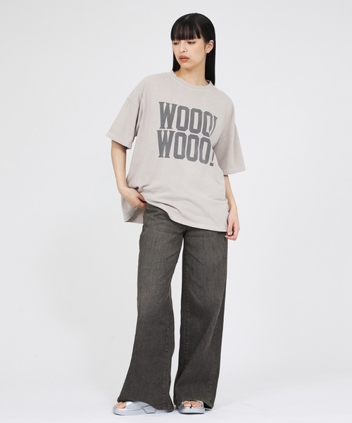 REMI RELIEF(レミレリーフ)の「再追加【REMI RELIEF / レミ レリーフ】FRONT MESSAGE BIGTシャツシリーズ/ユニセックス(Tシャツ/カットソー・メンズ・ベージュ系その他/ベージュ系その他2/ホワイト系その他/ブラック系その他/ホワイト系その他2/ブラック系その他2・L/XL/M)」の22枚目の写真