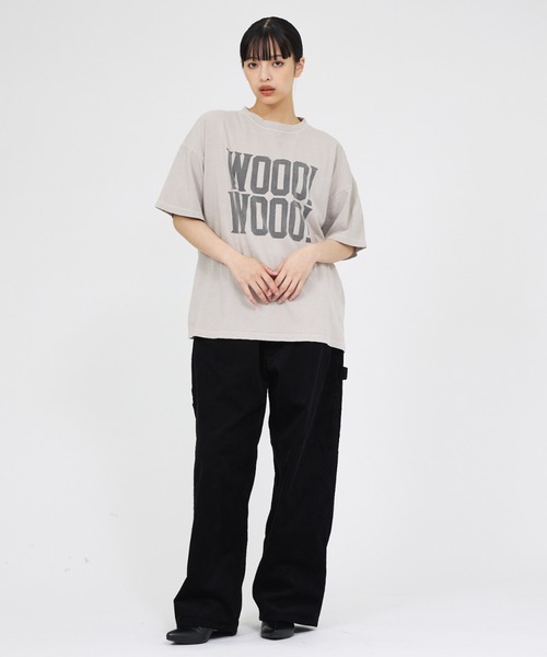 REMI RELIEF(レミレリーフ)の「再追加【REMI RELIEF / レミ レリーフ】FRONT MESSAGE BIGTシャツシリーズ/ユニセックス(Tシャツ/カットソー・メンズ・ベージュ系その他/ベージュ系その他2/ホワイト系その他/ブラック系その他/ホワイト系その他2/ブラック系その他2・L/XL/M)」の13枚目の写真
