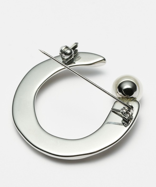 Elura（エルーラ）の「【Elca Accessory】＜Luxe＞一粒パールブローチ/252367（ブローチ/コサージュ・レディース・ゴールド/シルバー・ONE SIZE）」の8枚目の写真