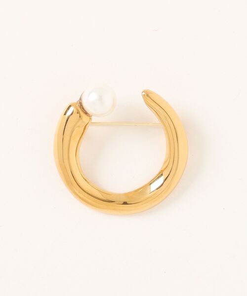 Elura（エルーラ）の「【Elca Accessory】＜Luxe＞一粒パールブローチ/252367（ブローチ/コサージュ・レディース・ゴールド/シルバー・ONE SIZE）」の10枚目の写真